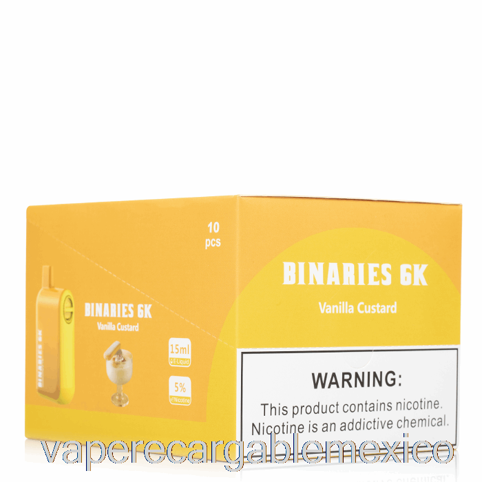 Vape Recargable [paquete De 10] Horizonte Binarios 6k 6000 Desechable